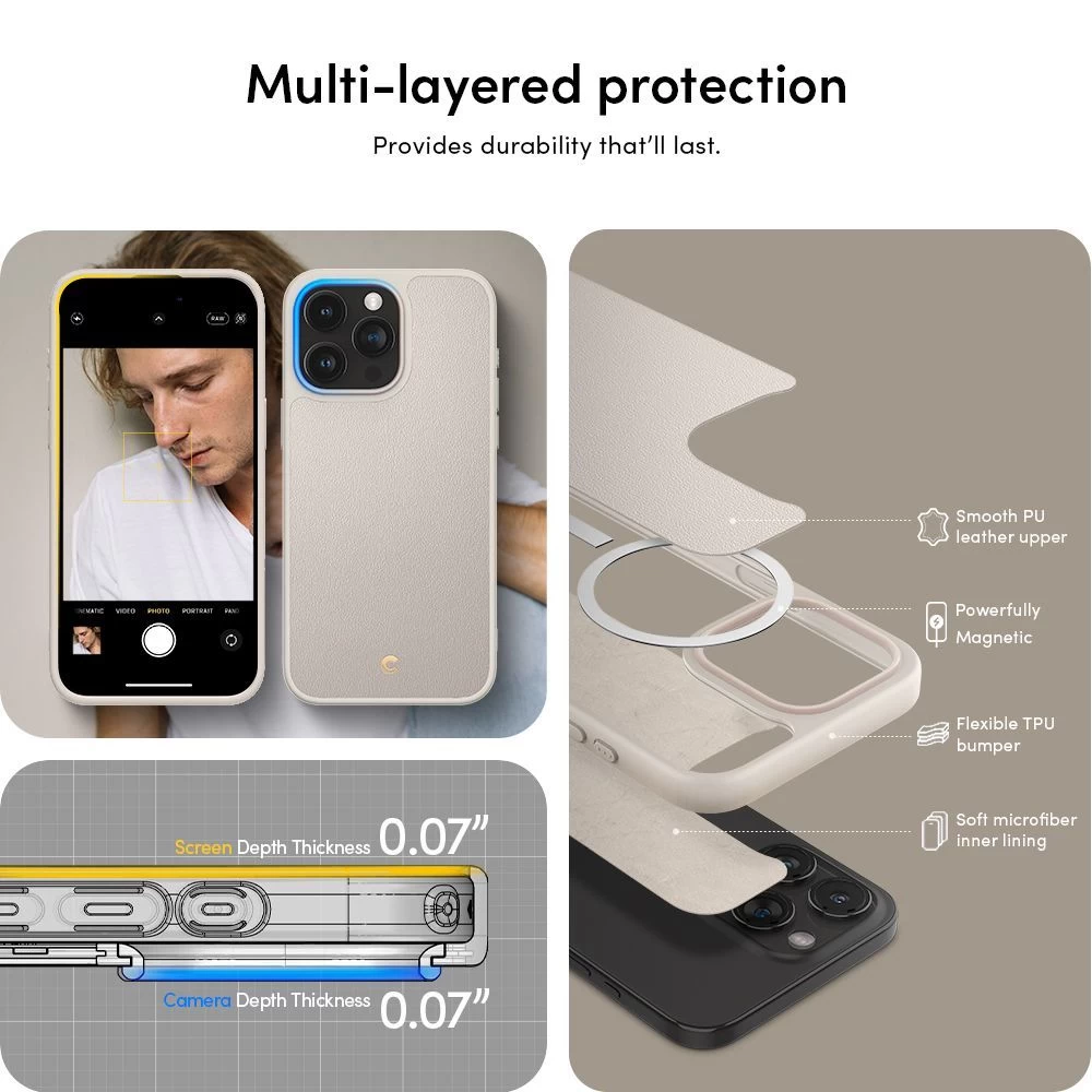Apple iPhone 15 Pro Max ümbris  SPIGEN CYRILL KAJUK MAG MAGSAFE