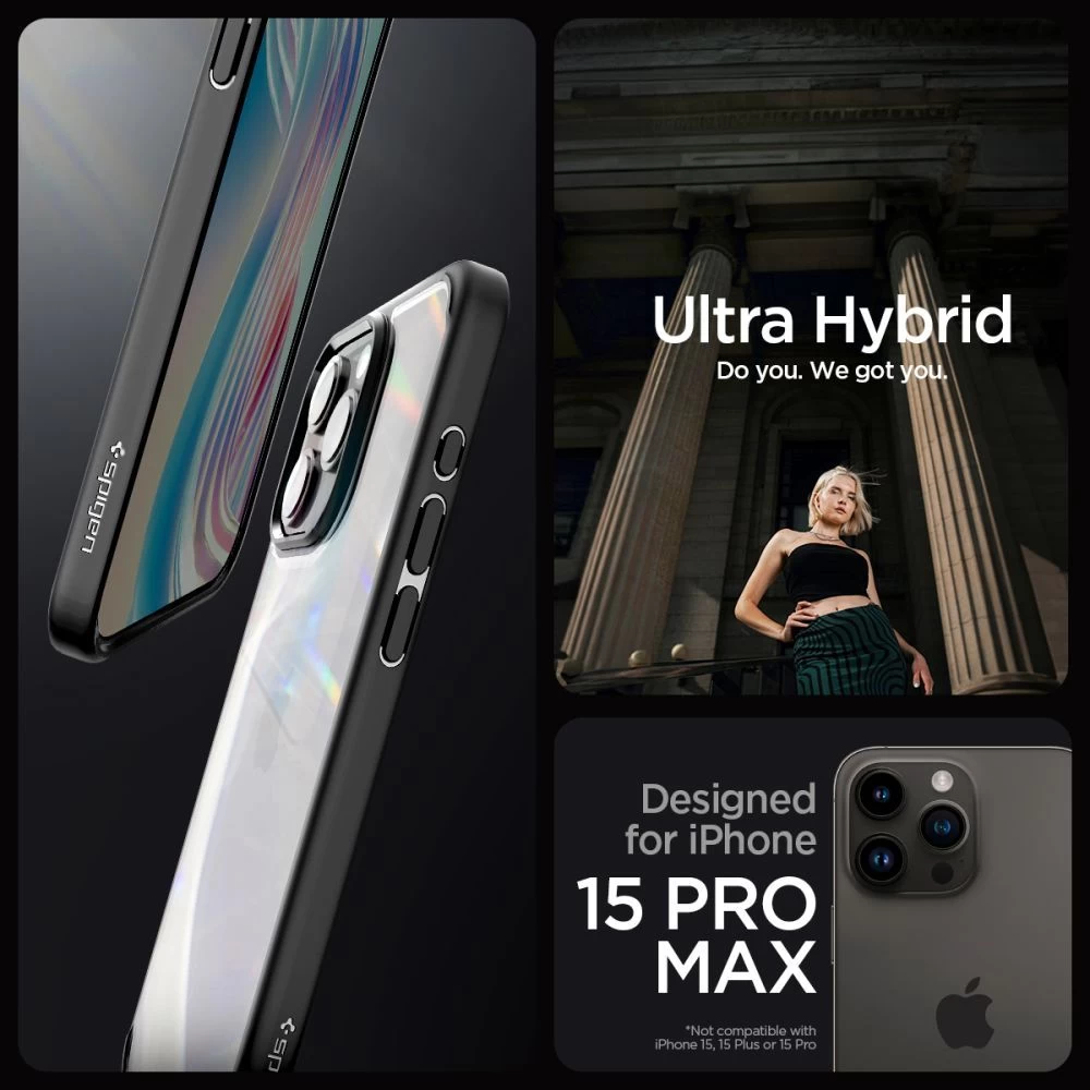 Apple iPhone 15 Pro Max suojakuori  SPIGEN ULTRA HYBRID