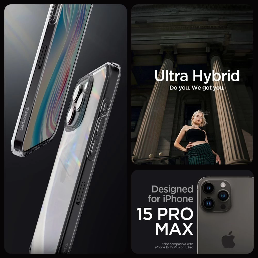 Apple iPhone 15 Pro Max suojakuori  SPIGEN ULTRA HYBRID
