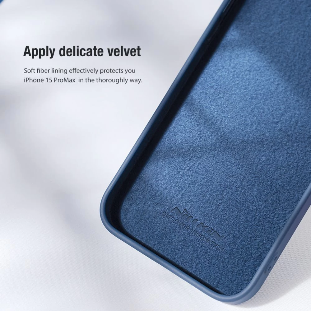 Apple iPhone 15 Pro Max suojakuori  NILLKIN CAMSHIELD SILKY SILICON