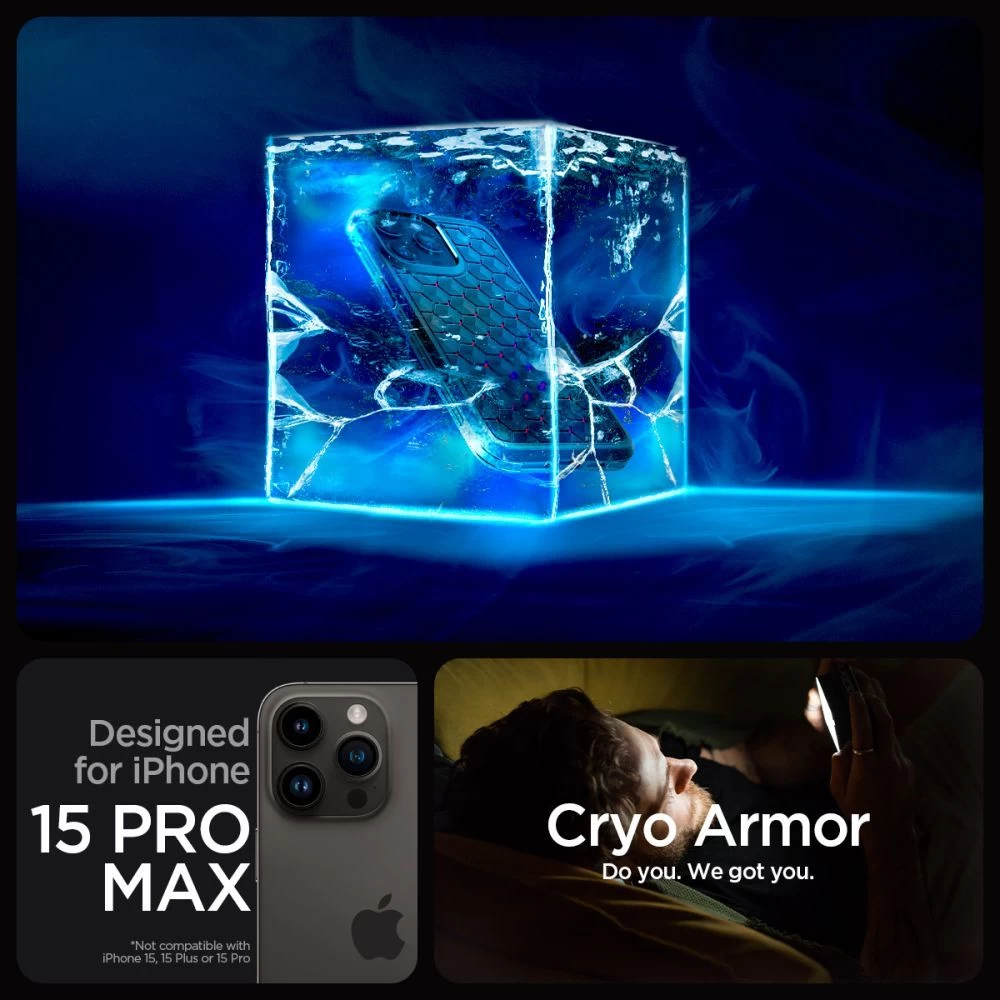 Apple iPhone 15 Pro Max чехол  SPIGEN CRYO ARMOR