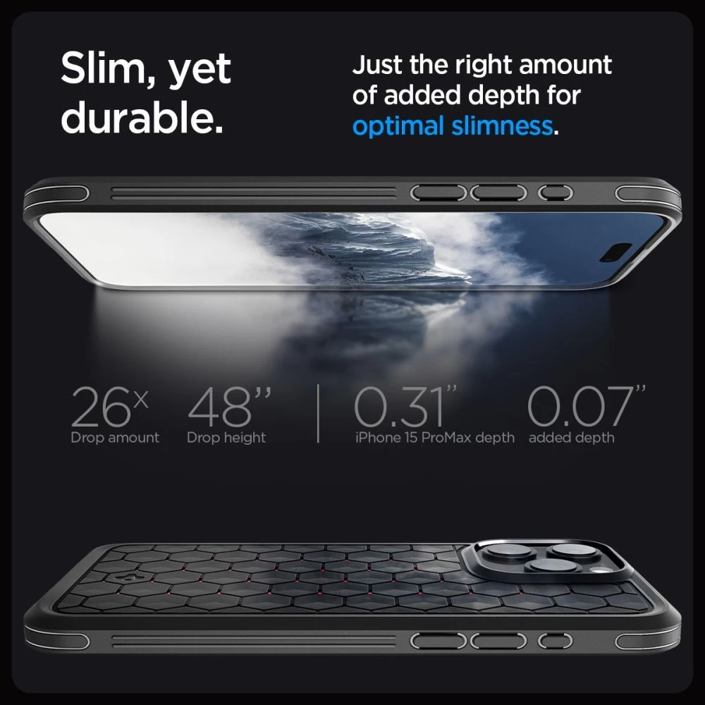 Apple iPhone 15 Pro Max чехол  SPIGEN CRYO ARMOR