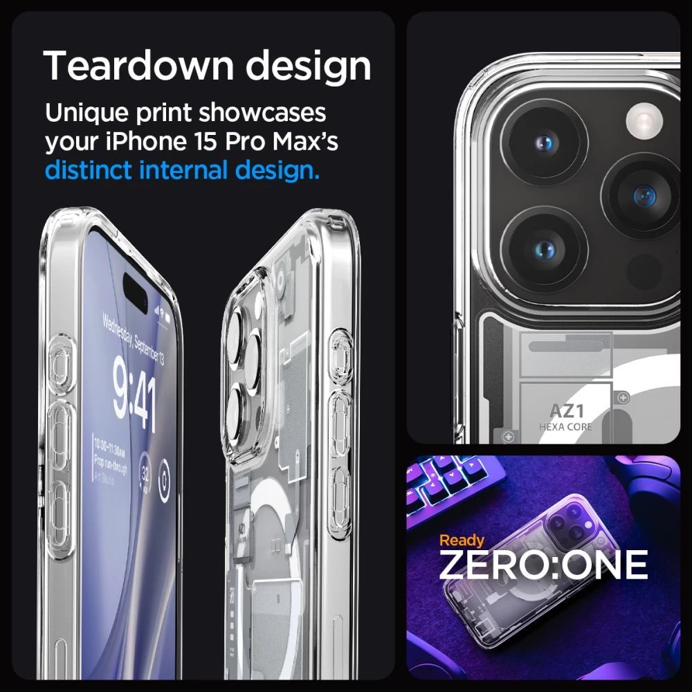 Apple iPhone 15 Pro Max ümbris  SPIGEN ULTRA HYBRID MAG MAGSAFE