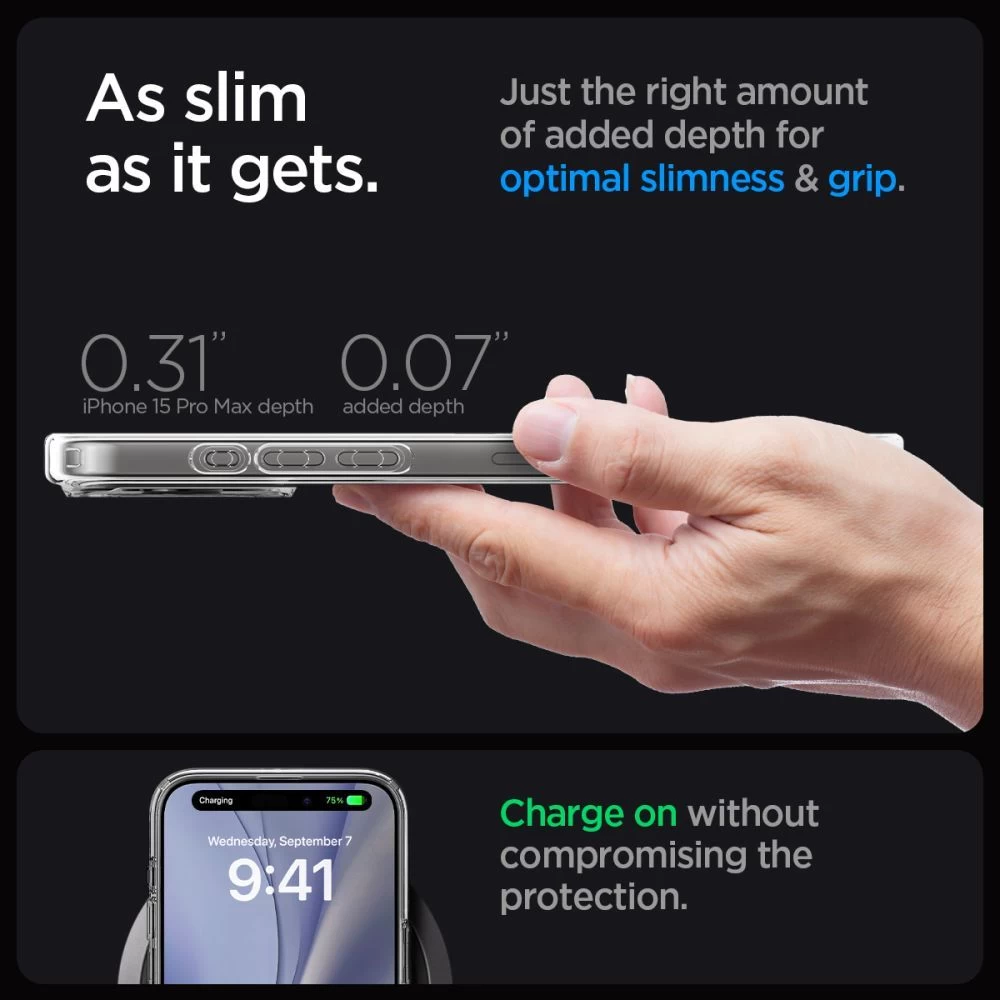 Apple iPhone 15 Pro Max ümbris  SPIGEN ULTRA HYBRID MAG MAGSAFE