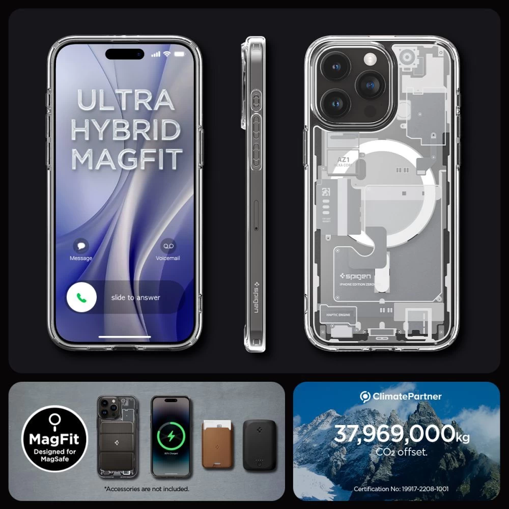 Apple iPhone 15 Pro Max ümbris  SPIGEN ULTRA HYBRID MAG MAGSAFE