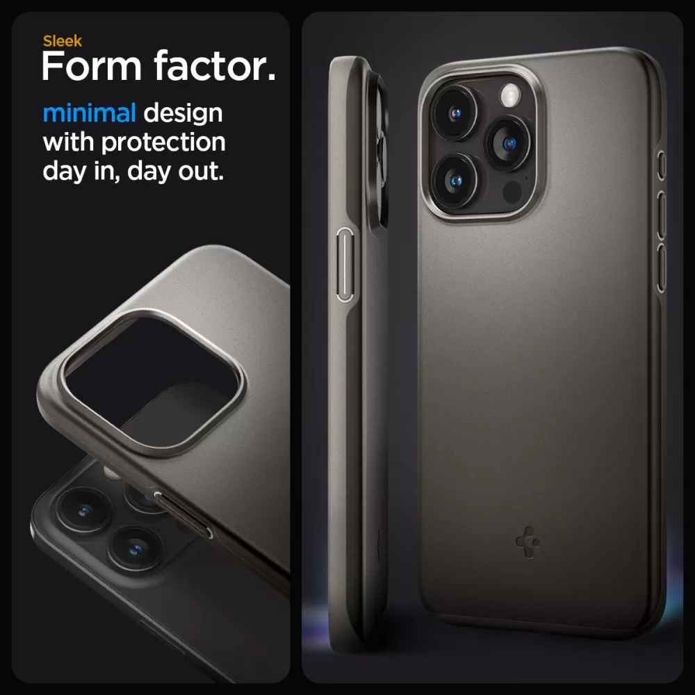 Apple iPhone 15 Pro Max suojakuori  SPIGEN THIN FIT
