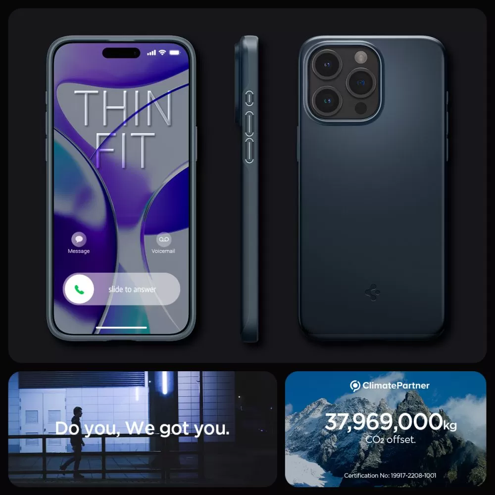 Apple iPhone 15 Pro Max suojakuori  SPIGEN THIN FIT