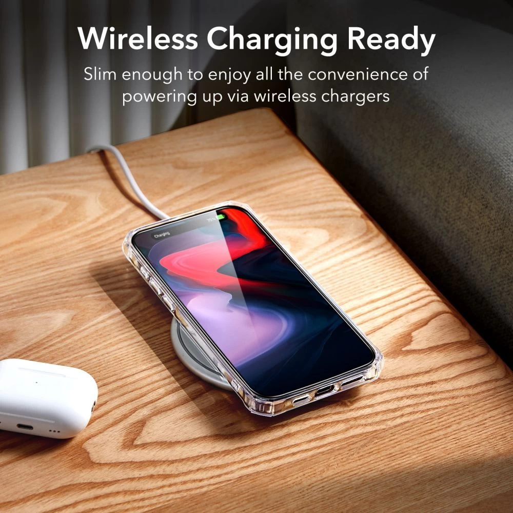 Apple iPhone 15 Pro Max suojakuori läpinäkyvä ESR AIR ARMOR