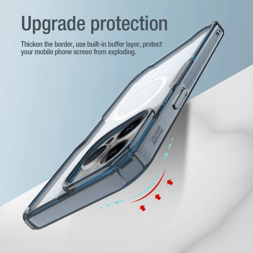 Apple iPhone 15 Pro Max ümbris läbipaistev NILLKIN TPU PRO MAGNETIC