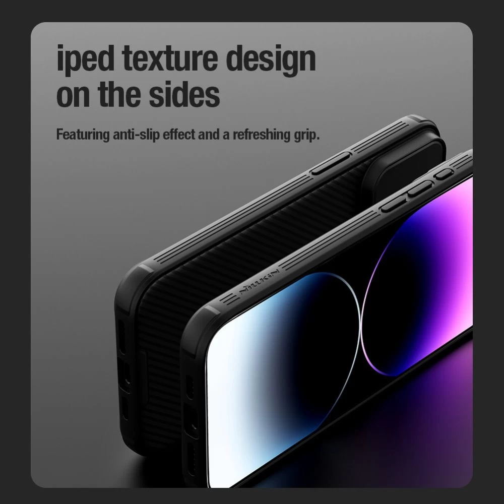 Apple iPhone 15 Pro Max чехол зеленый NILLKIN CAMSHIELD PRO