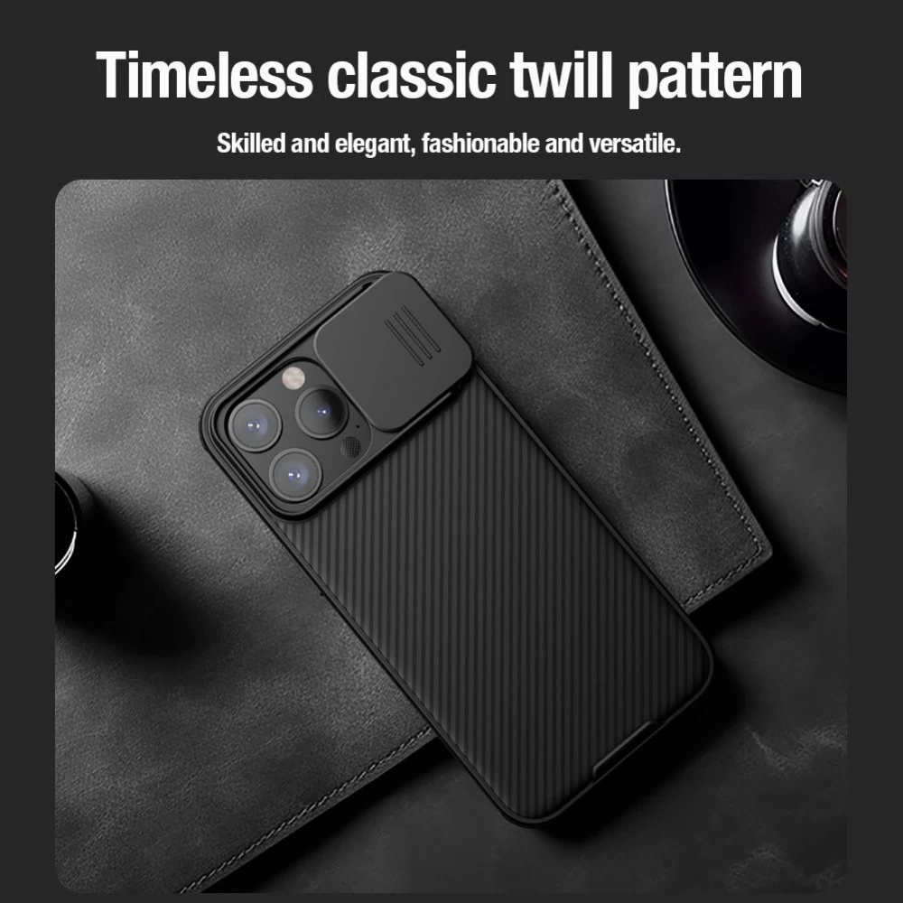 Apple iPhone 15 Pro Max чехол зеленый NILLKIN CAMSHIELD PRO