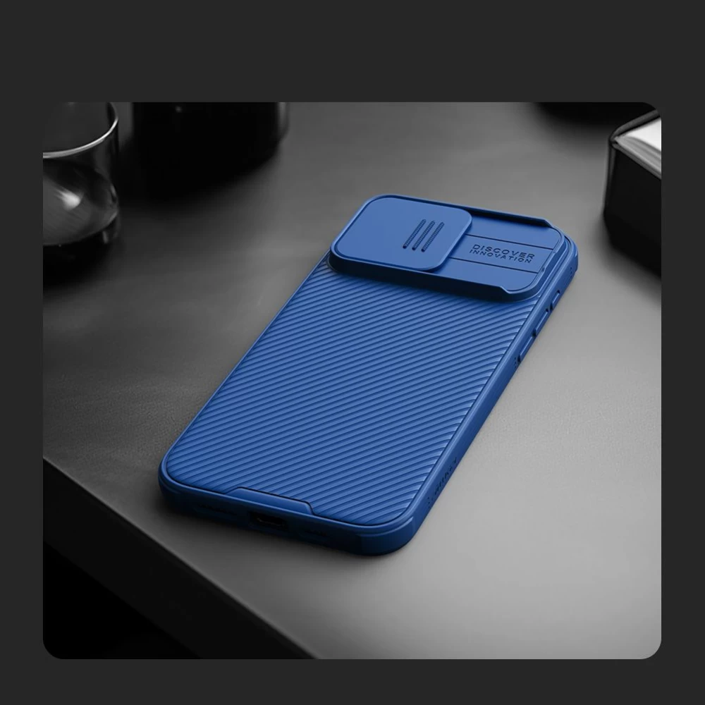 Apple iPhone 15 Pro Max чехол зеленый NILLKIN CAMSHIELD PRO