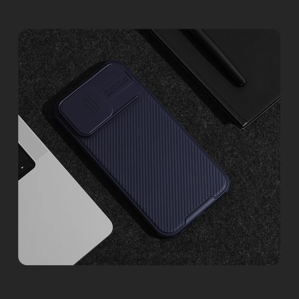Apple iPhone 15 Pro Max чехол зеленый NILLKIN CAMSHIELD PRO