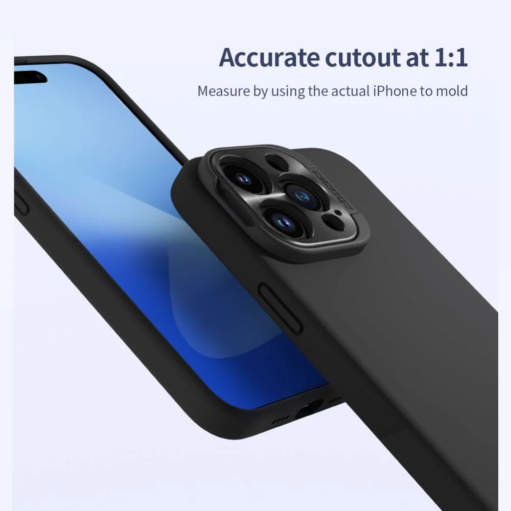 Apple iPhone 15 Pro Max suojakuori vihreä NILLKIN LENSWING MAGNETIC
