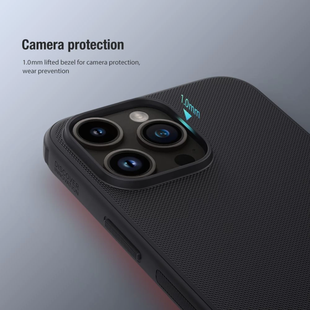 Apple iPhone 15 Pro Max suojakuori vihreä NILLKIN SUPER FROSTED SHIELD PRO