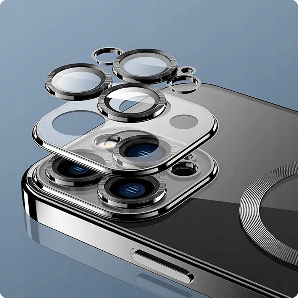 Apple iPhone 15 Pro Max Telefona vāciņš zils TECH-PROTECT MAGSHINE MAGSAFE