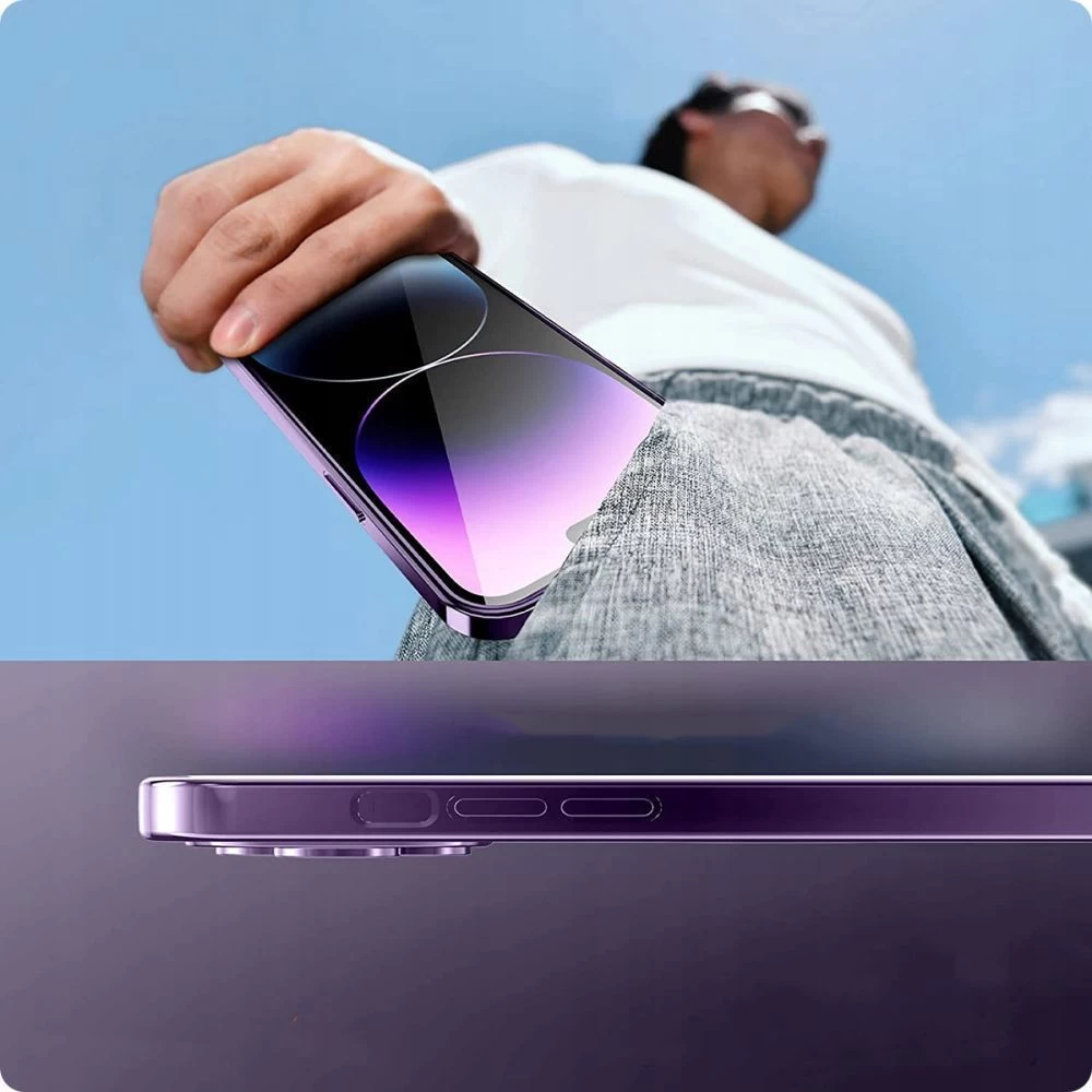 Apple iPhone 15 Pro Max Telefona vāciņš zils TECH-PROTECT MAGSHINE MAGSAFE
