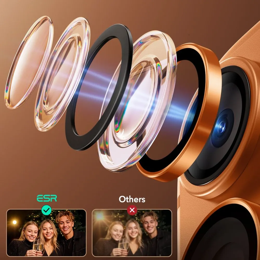 Apple iPhone 15 Pro Max skärmskydd ESR ARMORITE CAMERA PROTECTOR