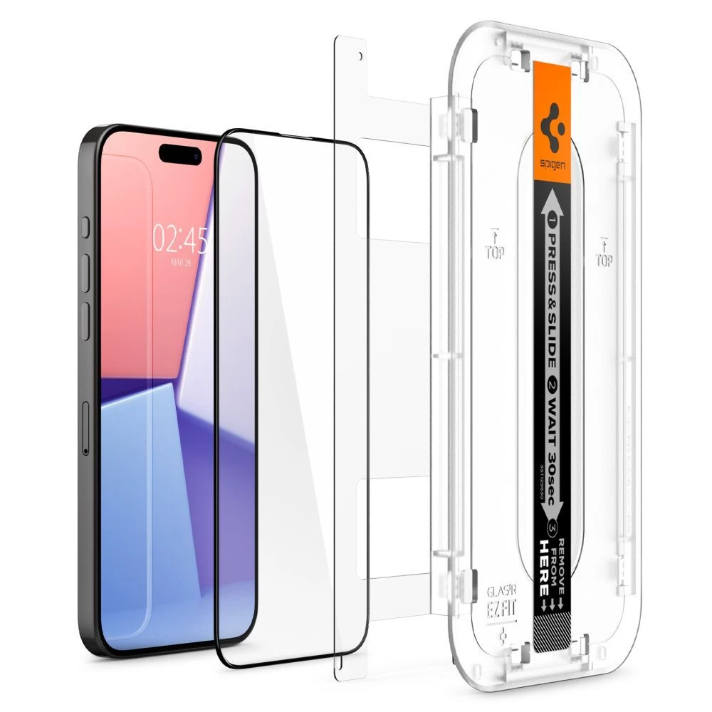 Apple iPhone 15 Pro Max apsauginis stiklas  SPIGEN GLAS.TR ”EZ FIT” FC