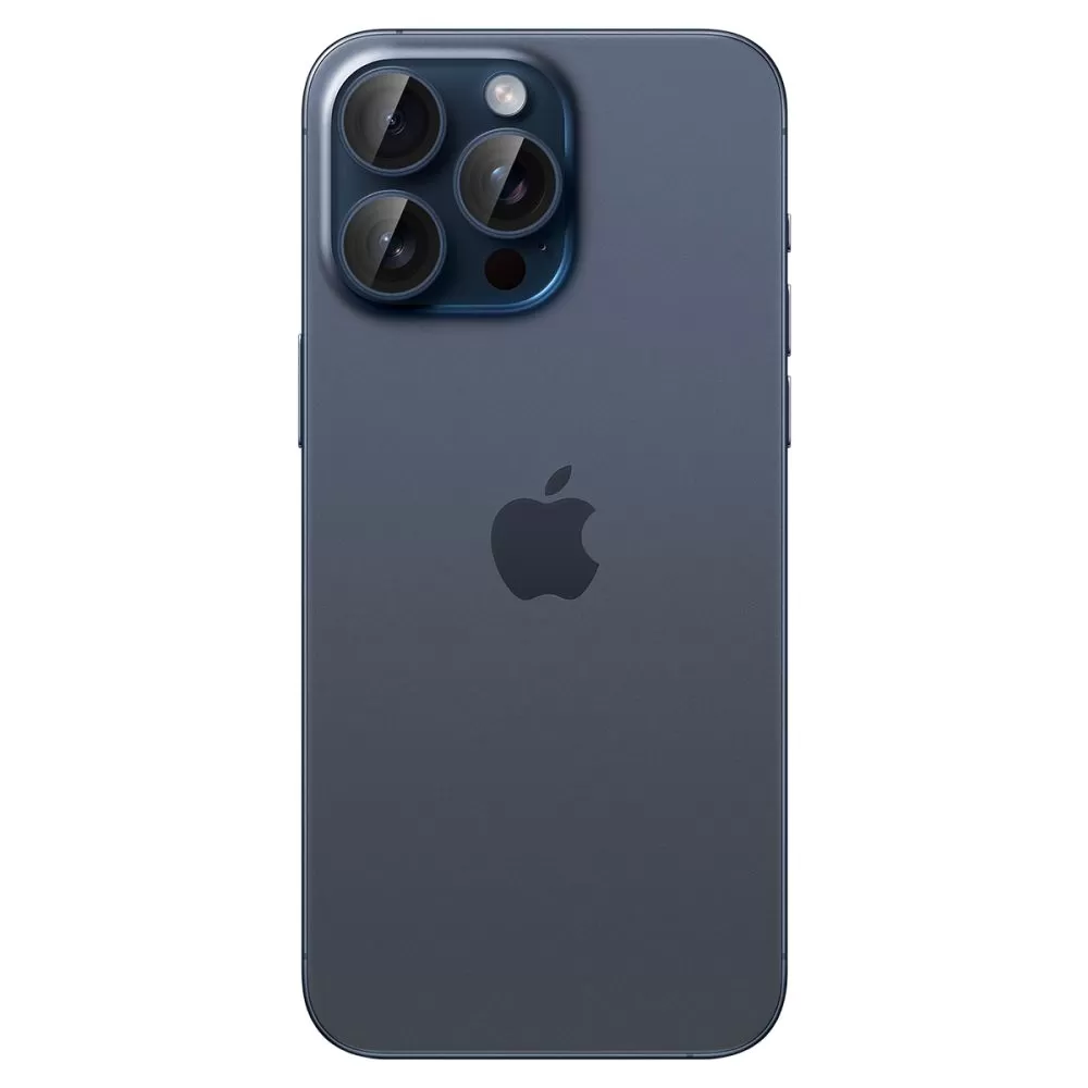 Apple iPhone 15 Pro Max apsauginis stiklas  SPIGEN OPTIK.TR ”EZ FIT” CAMERA PROTECTOR 2-PACK