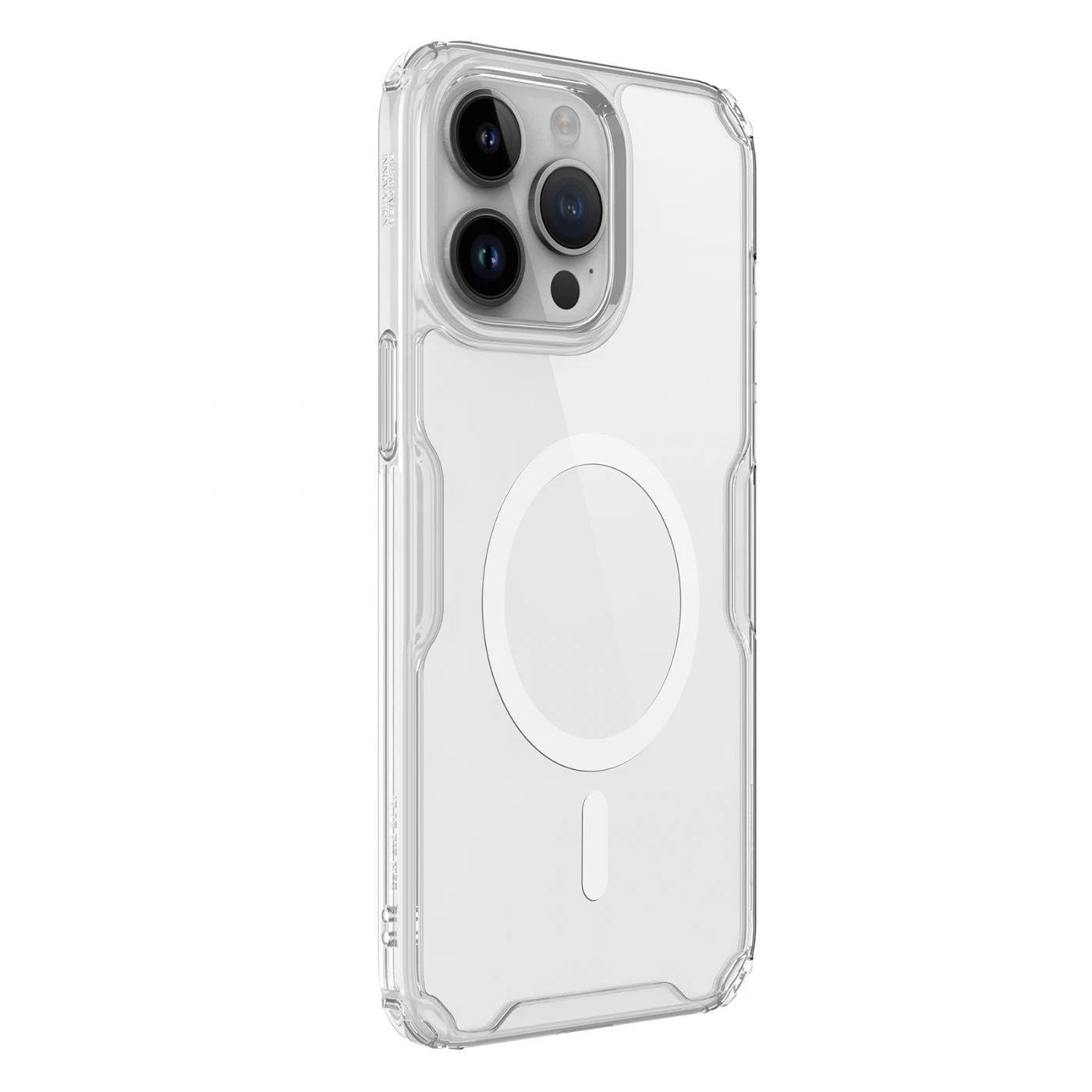 Apple iPhone 15 Pro Max ümbris läbipaistev NILLKIN TPU PRO MAGNETIC