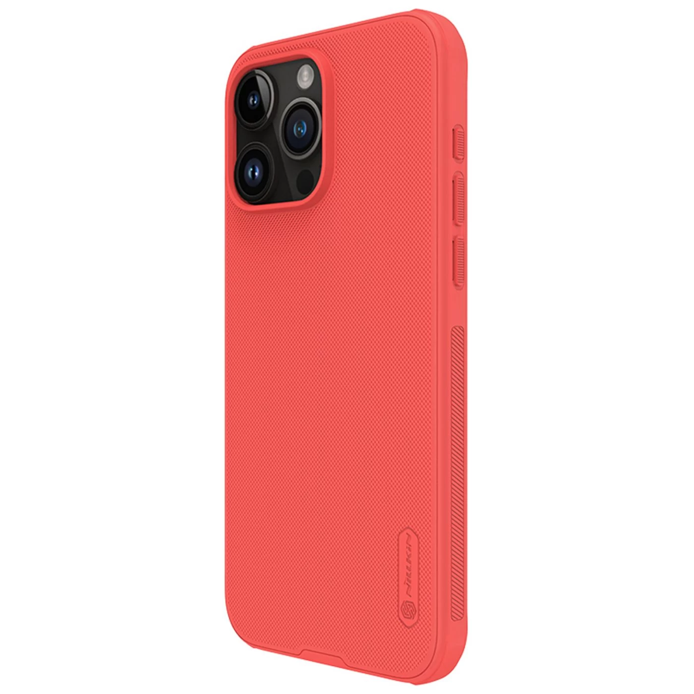 Apple iPhone 15 Pro Max case red NILLKIN SUPER FROSTED SHIELD PRO