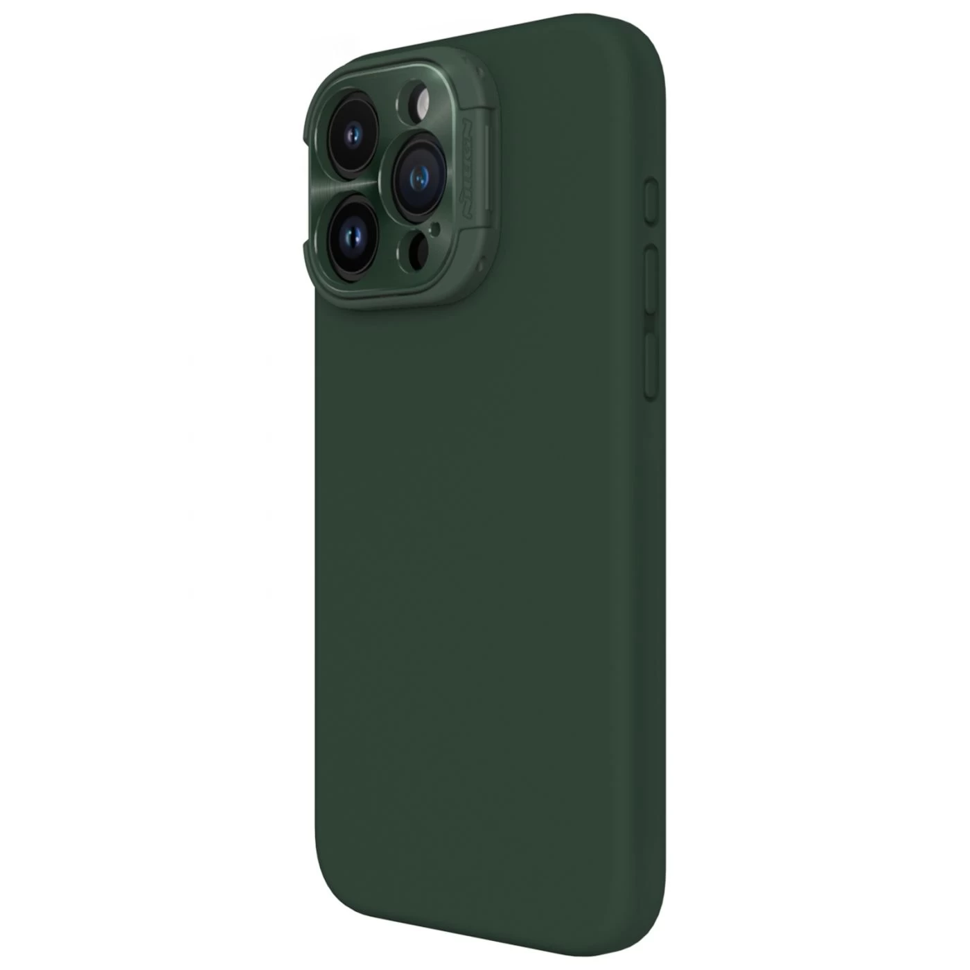 Apple iPhone 15 Pro Max suojakuori vihreä NILLKIN LENSWING MAGNETIC