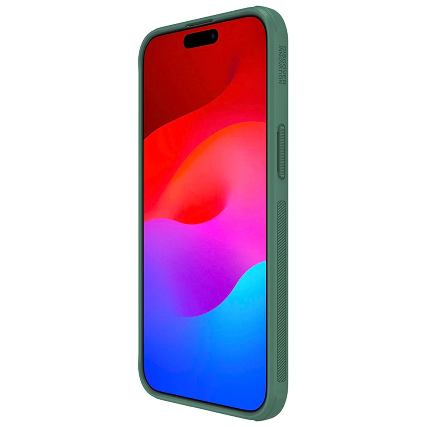 Apple iPhone 15 Pro Max suojakuori vihreä NILLKIN SUPER FROSTED SHIELD PRO