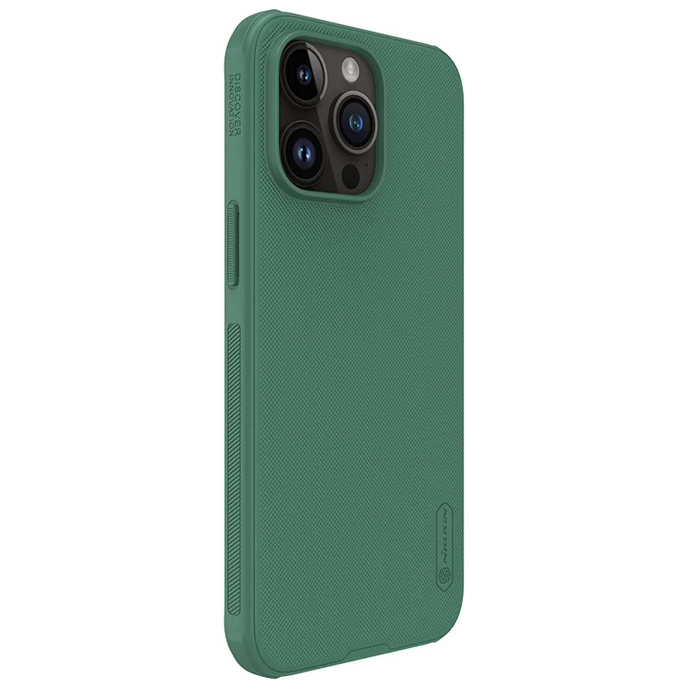Apple iPhone 15 Pro Max suojakuori vihreä NILLKIN SUPER FROSTED SHIELD PRO