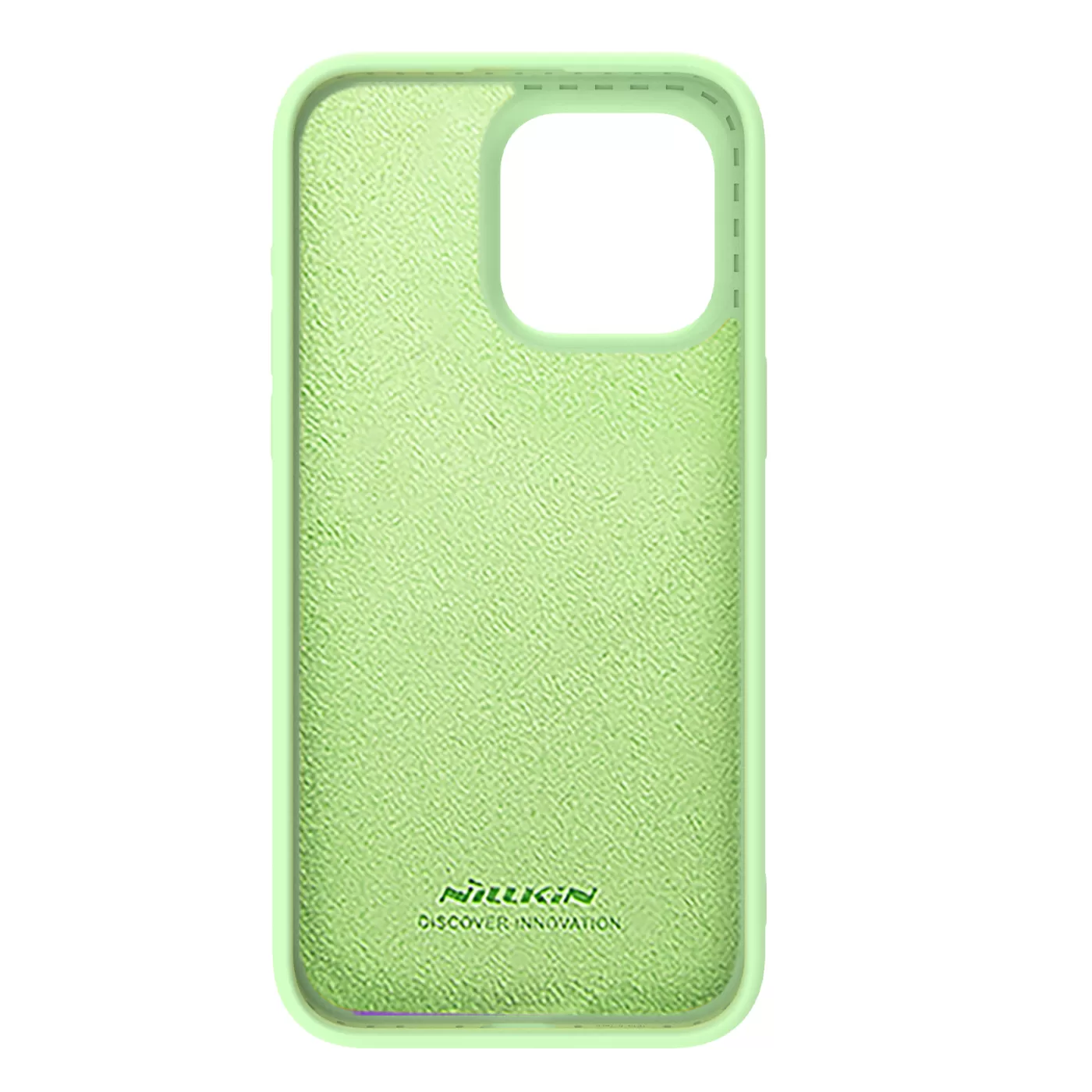 Apple iPhone 15 Pro Max чехол зеленый NILLKIN CAMSHIELD SILKY MAGNETIC SILICON