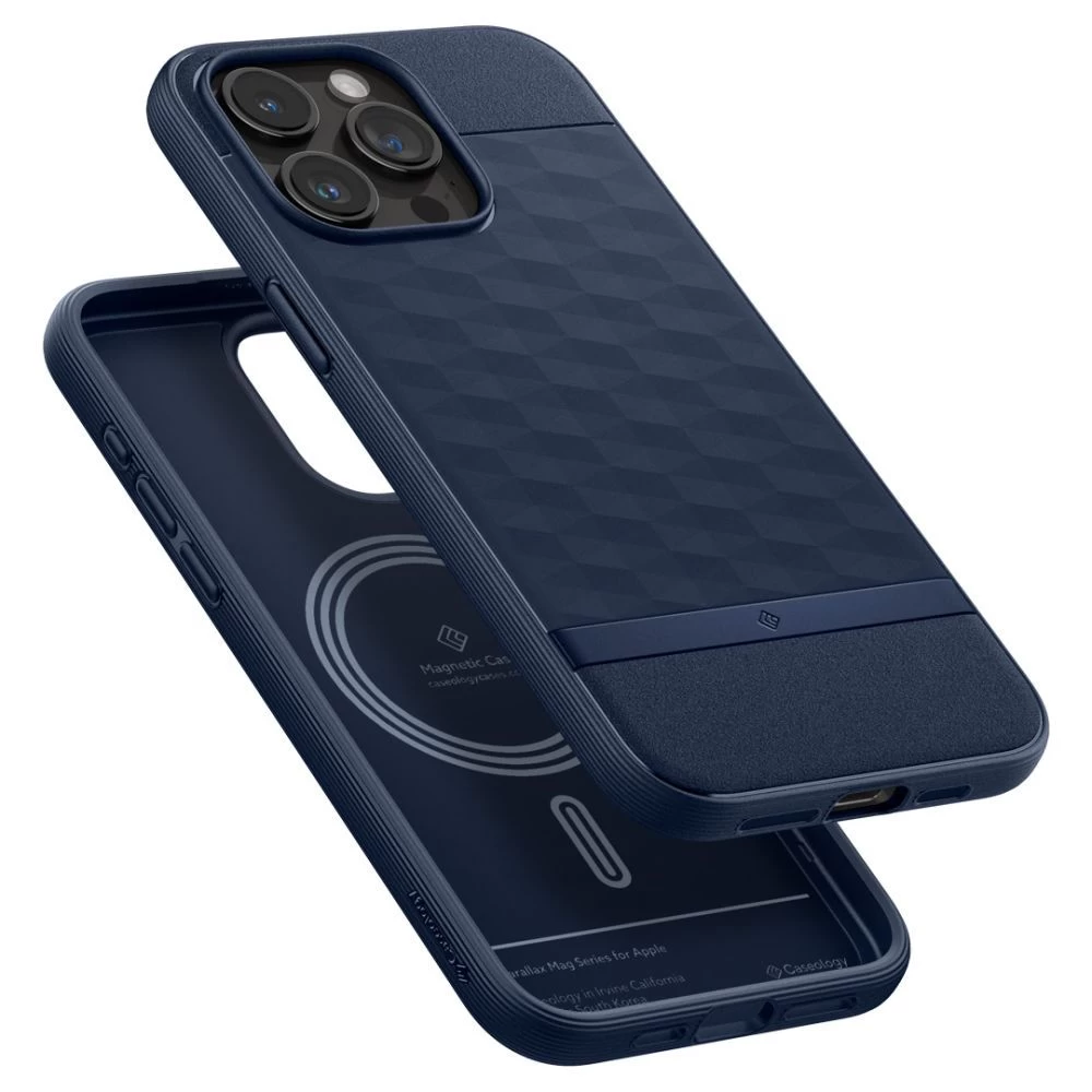 Apple iPhone 15 Pro Max ümbris sinine CASEOLOGY PARALLAX MAG MAGSAFE