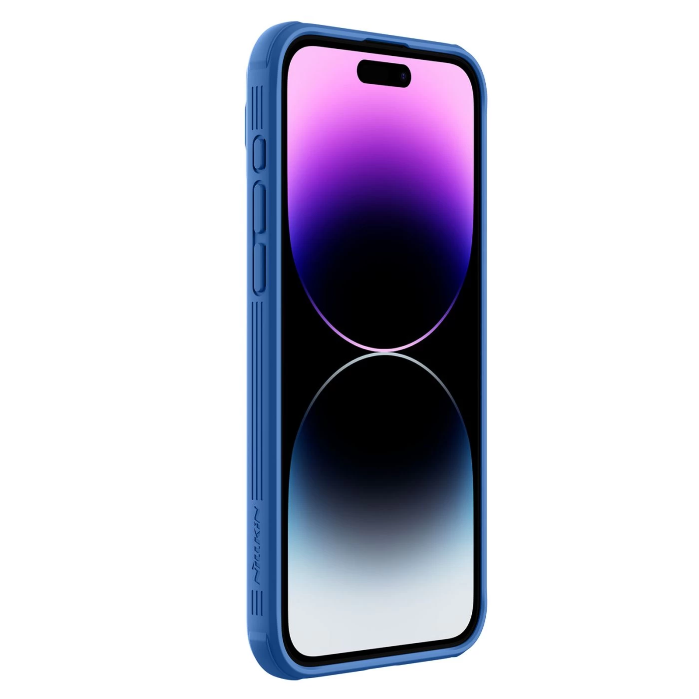 Apple iPhone 15 Pro Max suojakuori sininen NILLKIN CAMSHIELD PRO