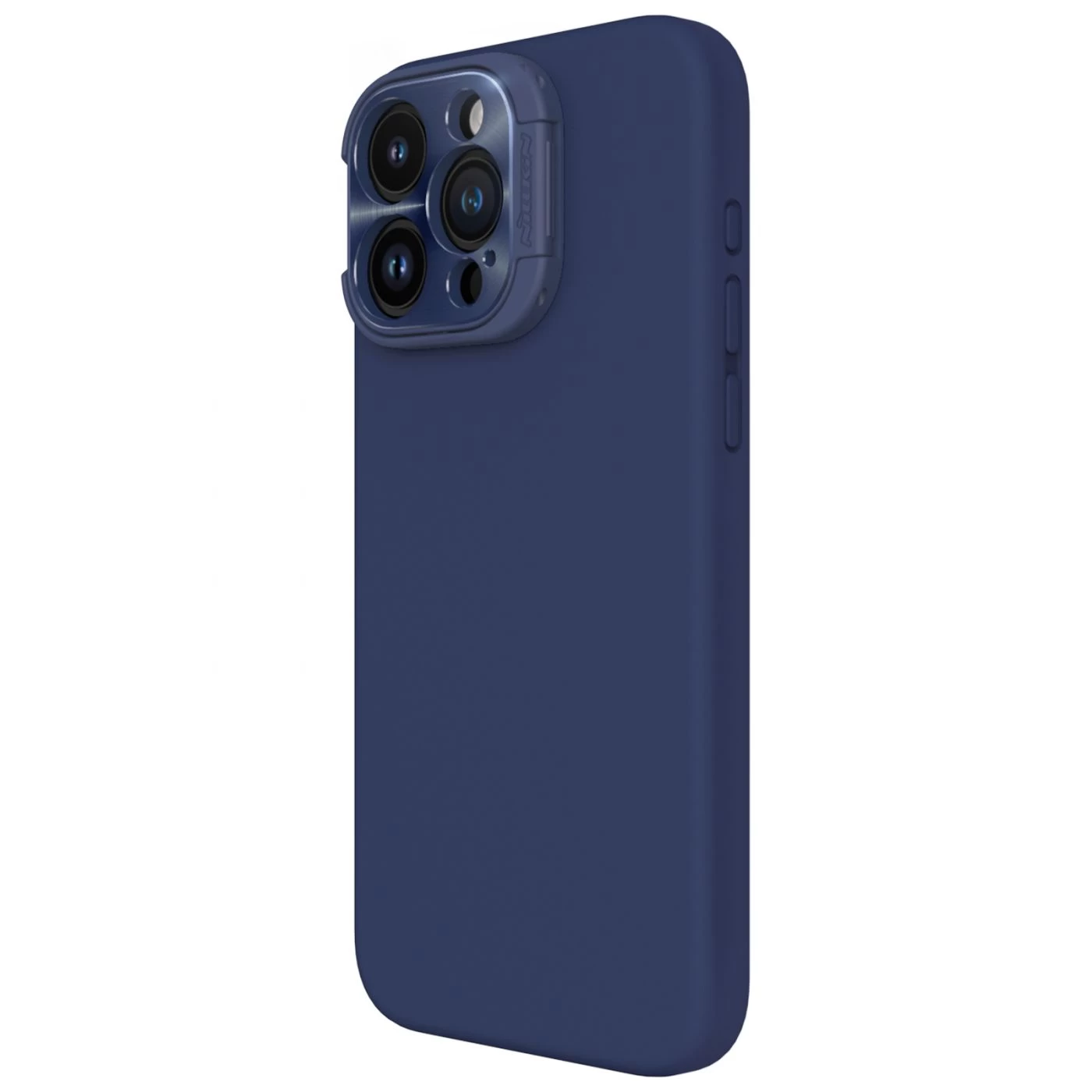 Apple iPhone 15 Pro Max suojakuori sininen NILLKIN LENSWING MAGNETIC