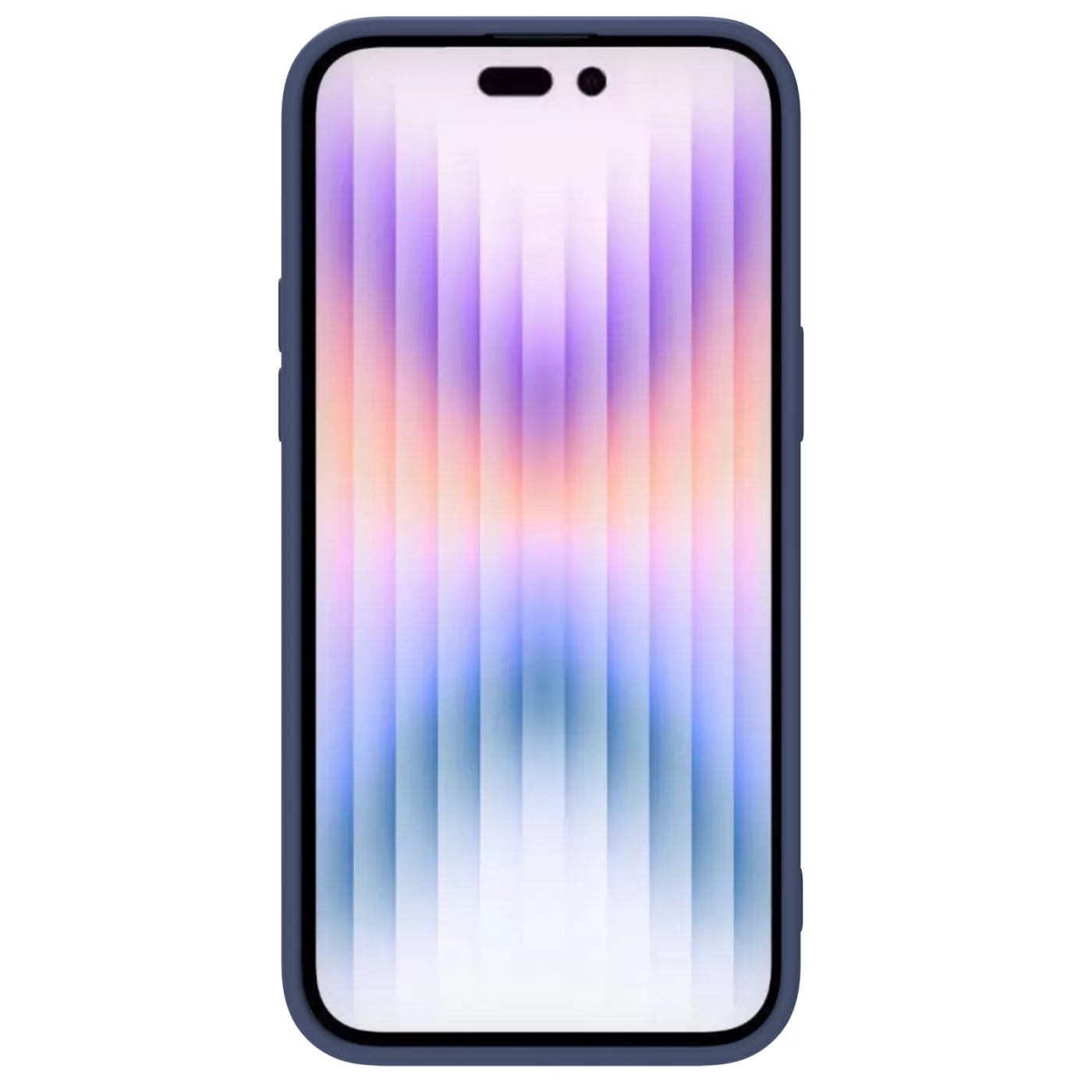 Apple iPhone 15 Pro Max suojakuori sininen NILLKIN CAMSHIELD SILKY MAGNETIC SILICON