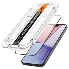 Apple iPhone 15 Pro Max apsauginis stiklas  SPIGEN GLAS.TR ”EZ FIT” FC 2-PACK