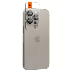 Apple iPhone 15 Pro Max apsauginis stiklas  SPIGEN OPTIK.TR ”EZ FIT” CAMERA PROTECTOR 2-PACK