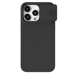 iPhone iPhone 15 Pro Max vāciņš NILLKIN CAMSHIELD SILKY MAGNETIC SILICON Apple iPhone 15 Pro Max