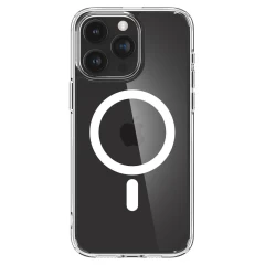 Apple iPhone 15 Pro Max suojakuori valkoinen SPIGEN ULTRA HYBRID MAG MAGSAFE