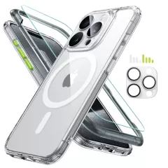 iPhone iPhone 15 Pro Max vāciņš ESR CLASSIC PRO SET HALOLOCK MAGSAFE Apple iPhone 15 Pro Max