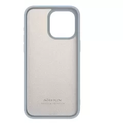 Apple iPhone 15 Pro Max чехол серый NILLKIN CAMSHIELD SILKY SILICONE