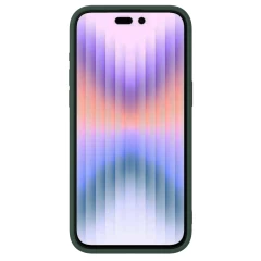 Apple iPhone 15 Pro Max suojakuori vihreä NILLKIN CAMSHIELD SILKY SILICON