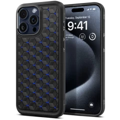 Apple iPhone 15 Pro Max чехол синий SPIGEN CRYO ARMOR