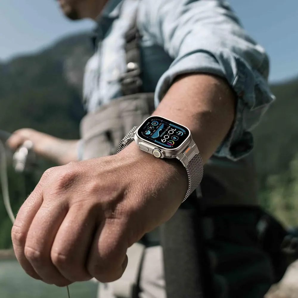 Apple Watch 9 Viedpulksteņu siksniņas  TECH-PROTECT MILANO VANGUARD (44/45/46 MM)