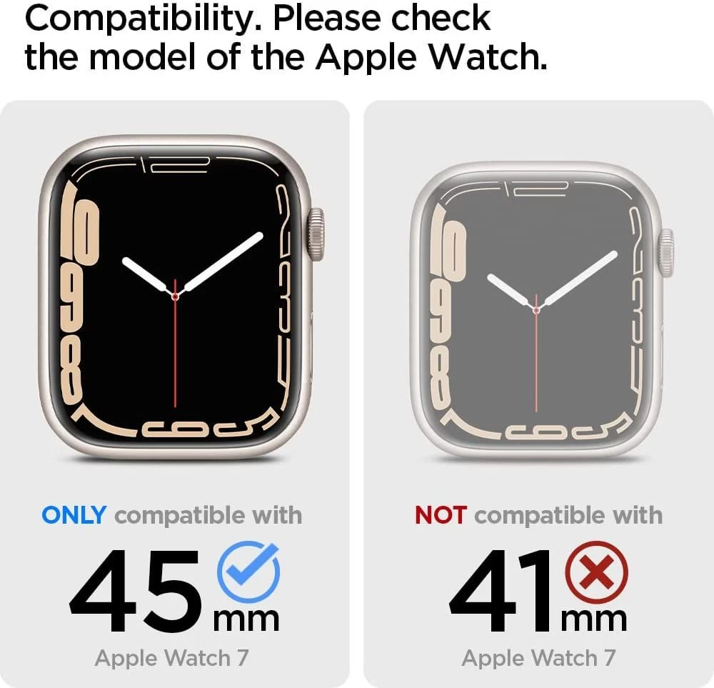 Apple Watch 9 vāciņš  SPIGEN Ultra Hybrid (45mm)