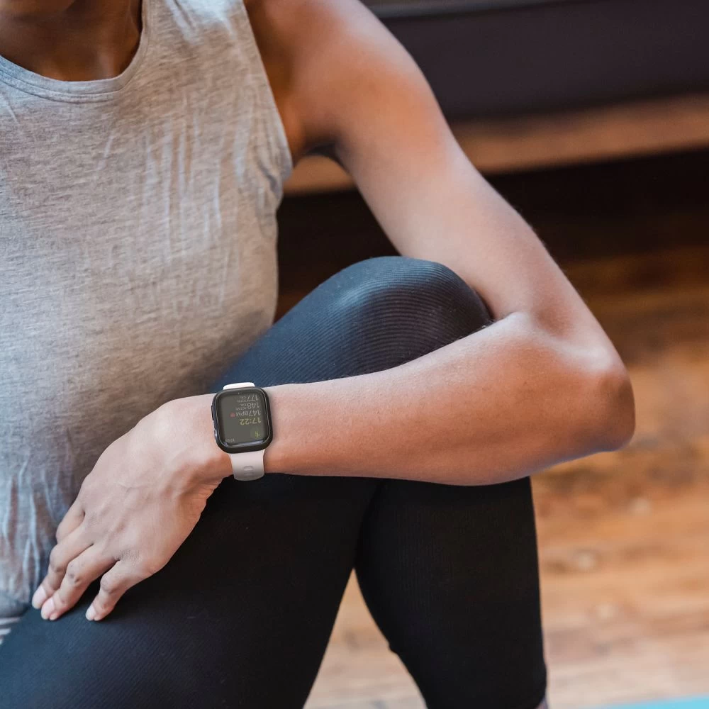 Apple Watch 9 vāciņš melns SPIGEN THIN FIT (45mm)