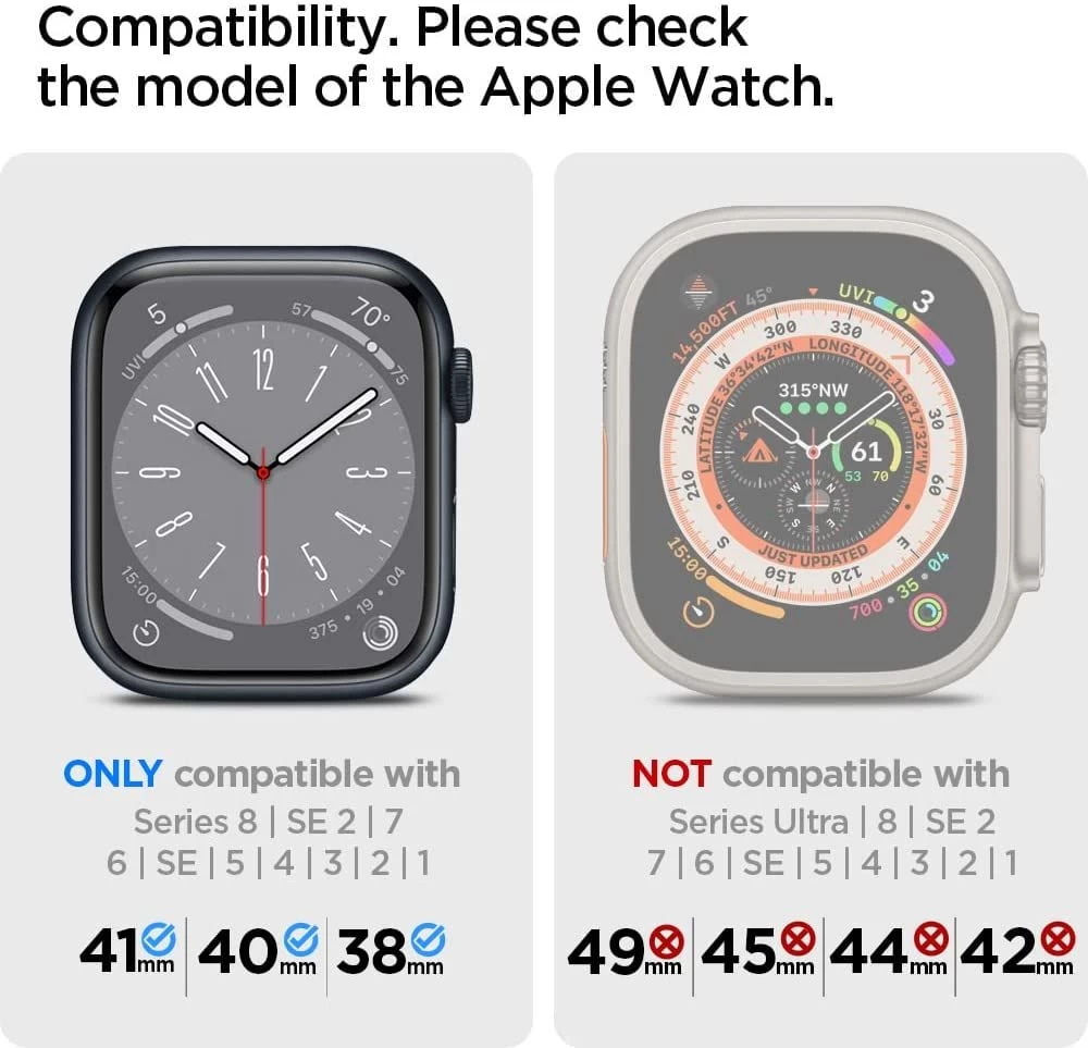 Apple Watch 9 siksniņa rozā zelta SPIGEN MODERN FIT BAND (38/40/41mm)