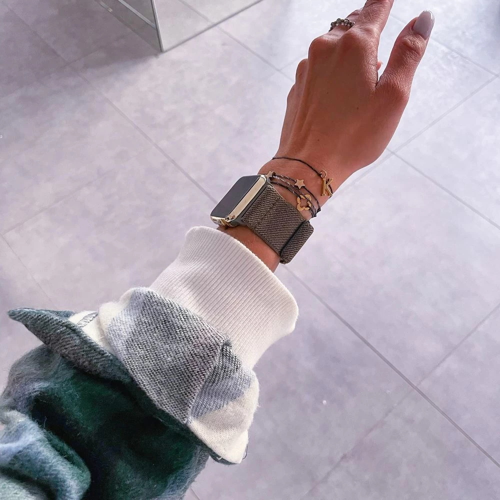 Apple Watch 9 siksniņa zaļš TECH-PROTECT Mellow (42/44/45/49mm)