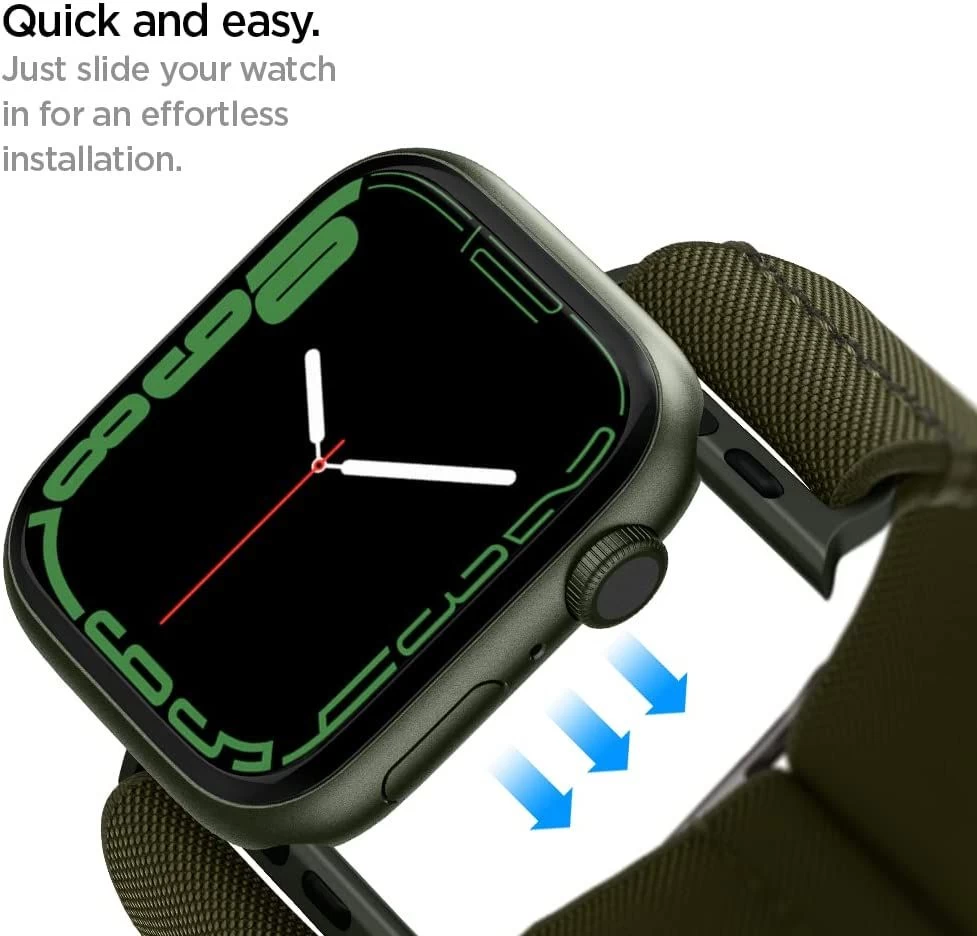 Apple Watch 9 siksniņa zaļš SPIGEN FIT LITE (42/44/45/49mm)