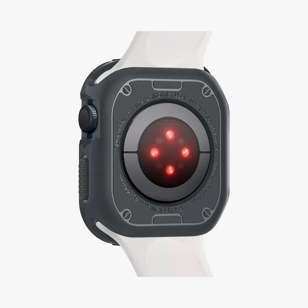 Apple Watch 9 suojakuori, suojakotelo  SPIGEN RUGGED ARMOR (44/45 MM)