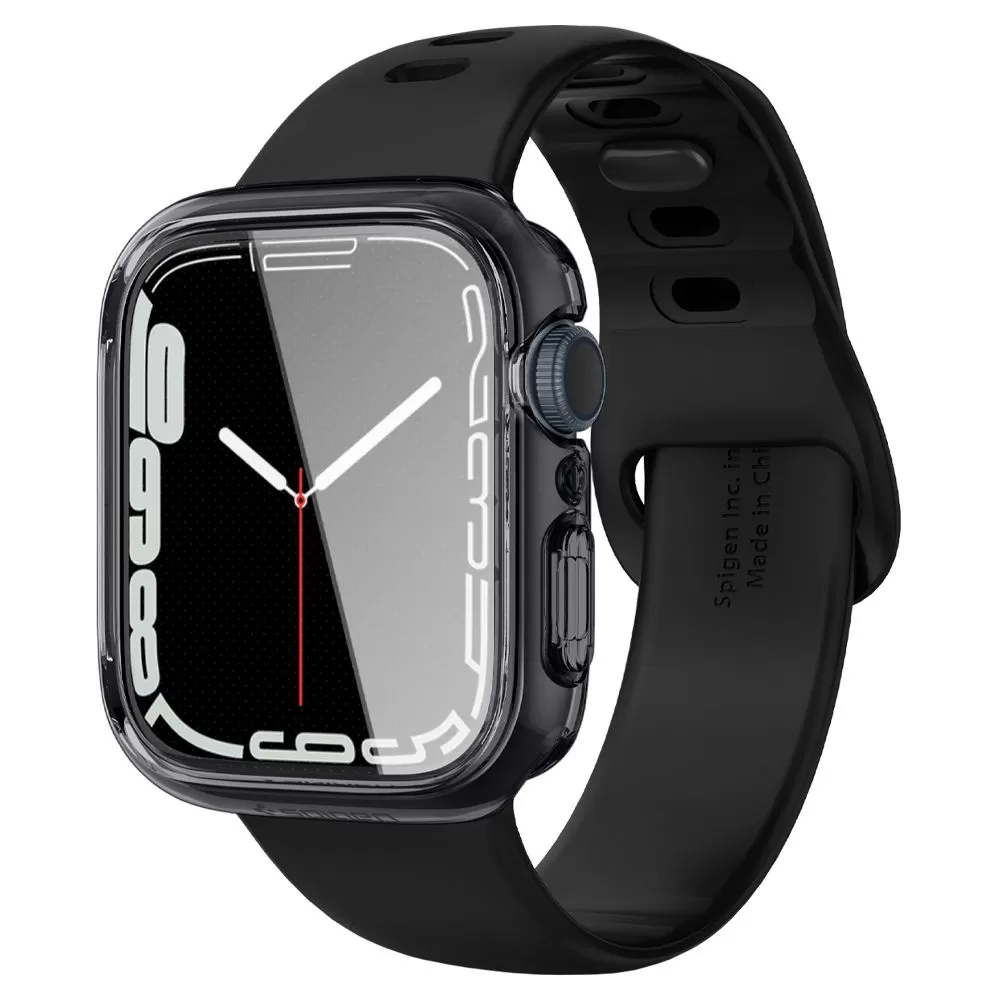 Apple Watch 9 vāciņš caurspīdīgs SPIGEN ULTRA HYBRID (45 MM)